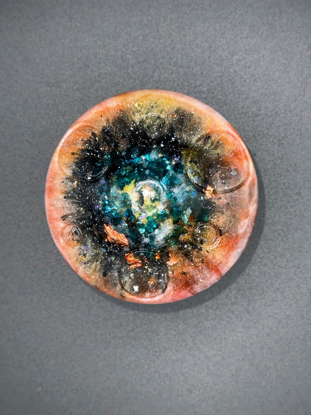 Running Down a Dream Multicolor  | Mushroom Container Peppered Moth Studios