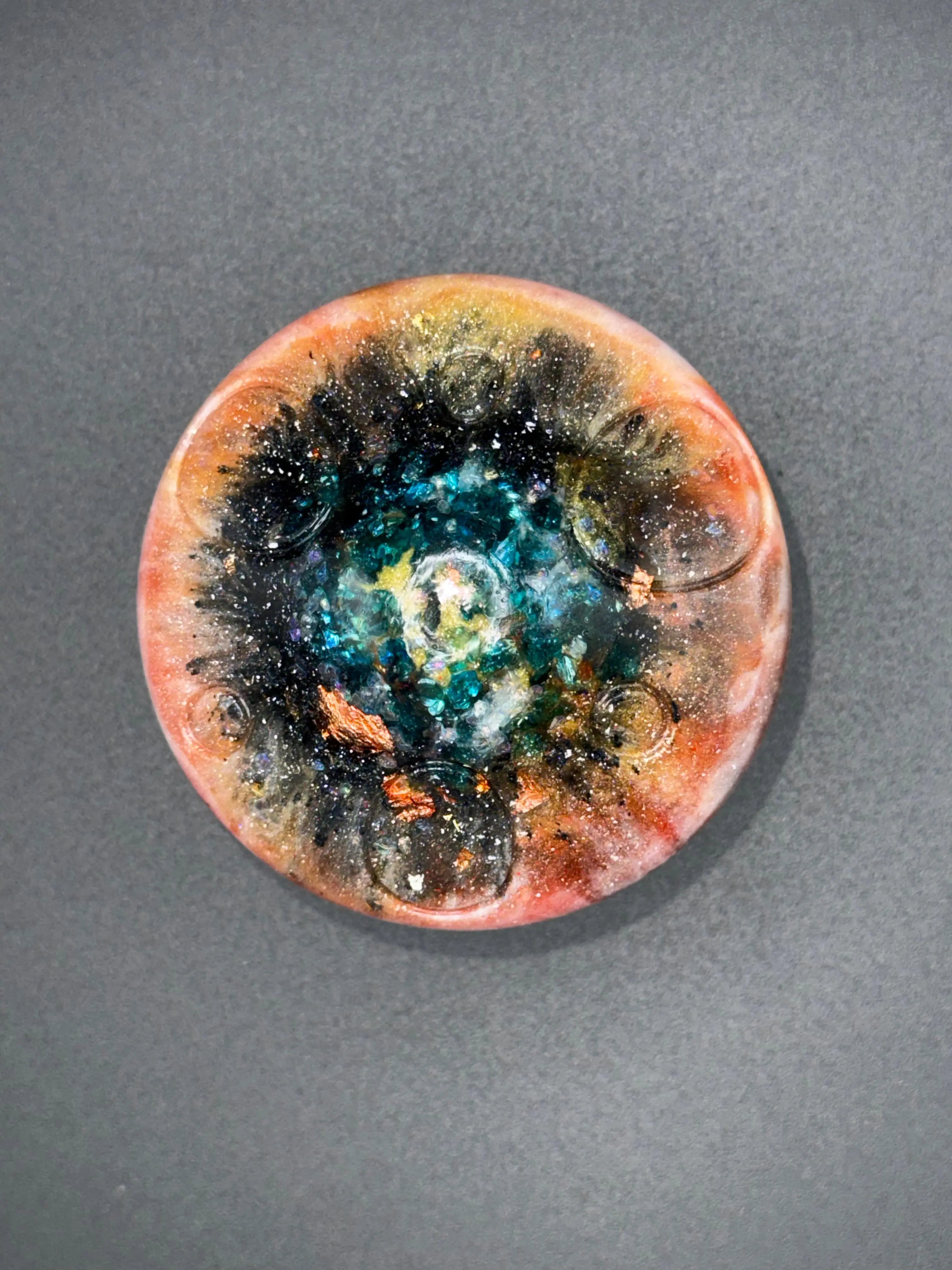 Running Down a Dream Multicolor  | Mushroom Container Peppered Moth Studios
