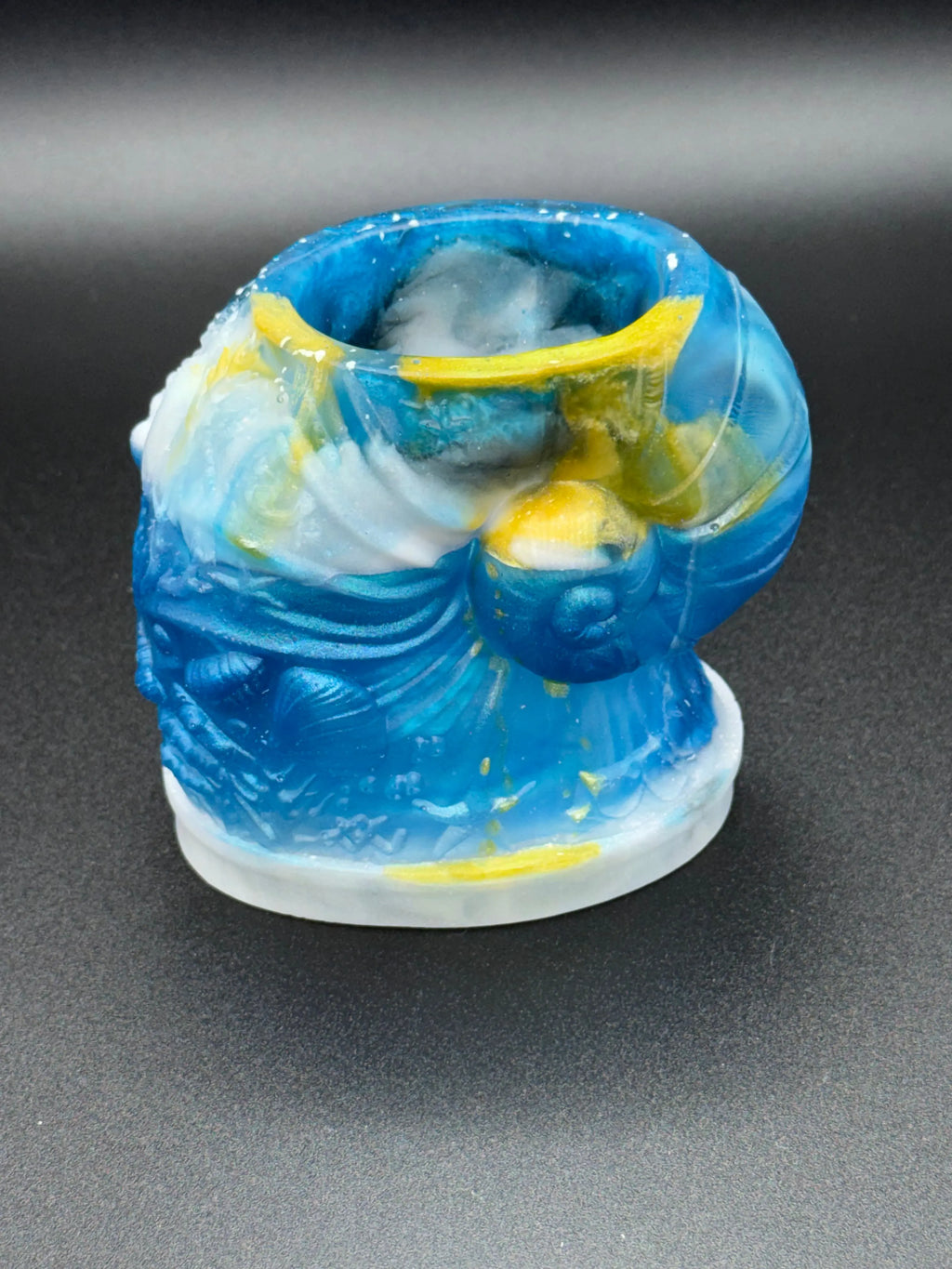 Tide Pool | Planter or Candle | Succulent Shell Pot Peppered Moth Studios