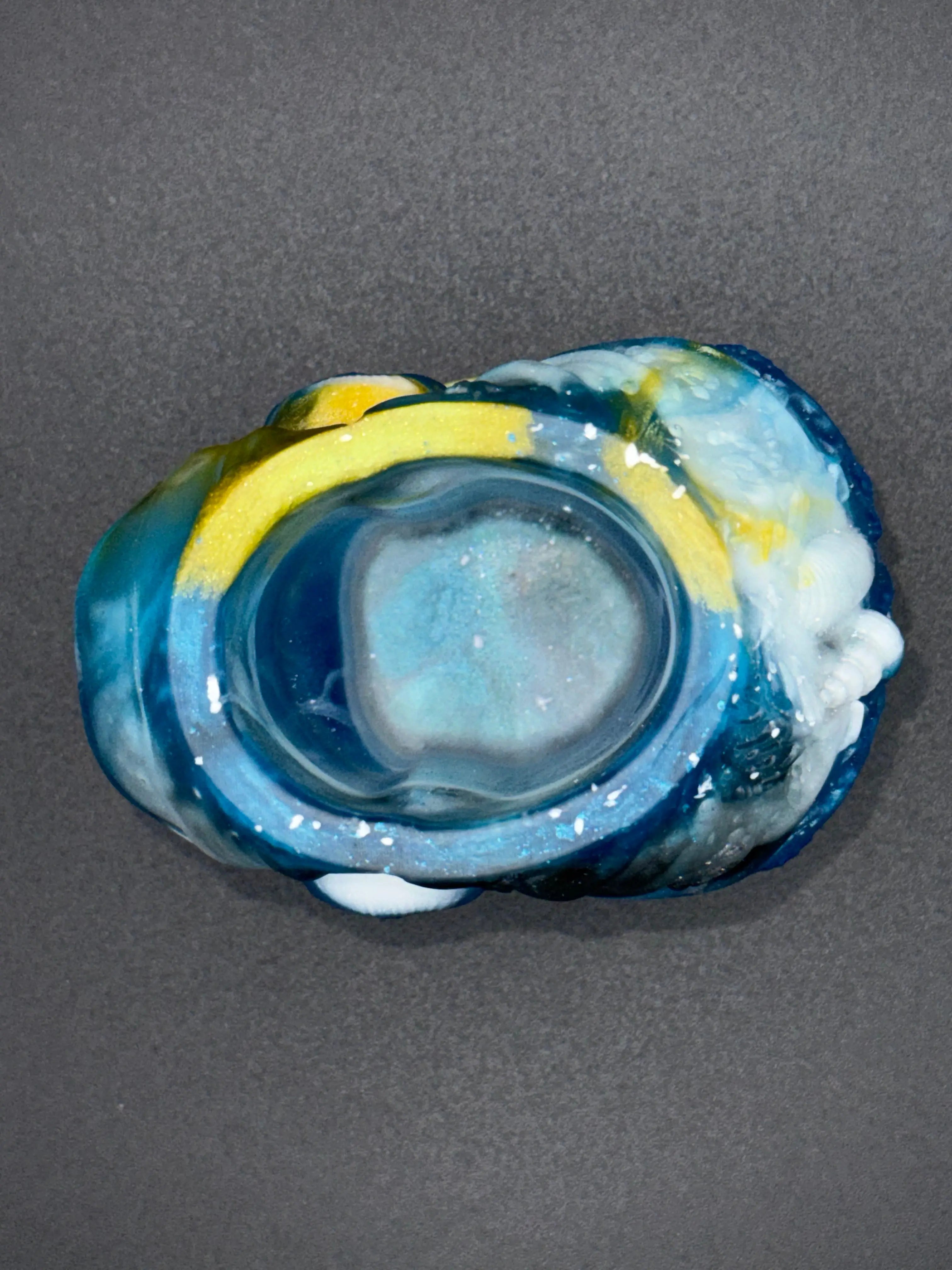 Tide Pool | Planter or Candle | Succulent Shell Pot Peppered Moth Studios