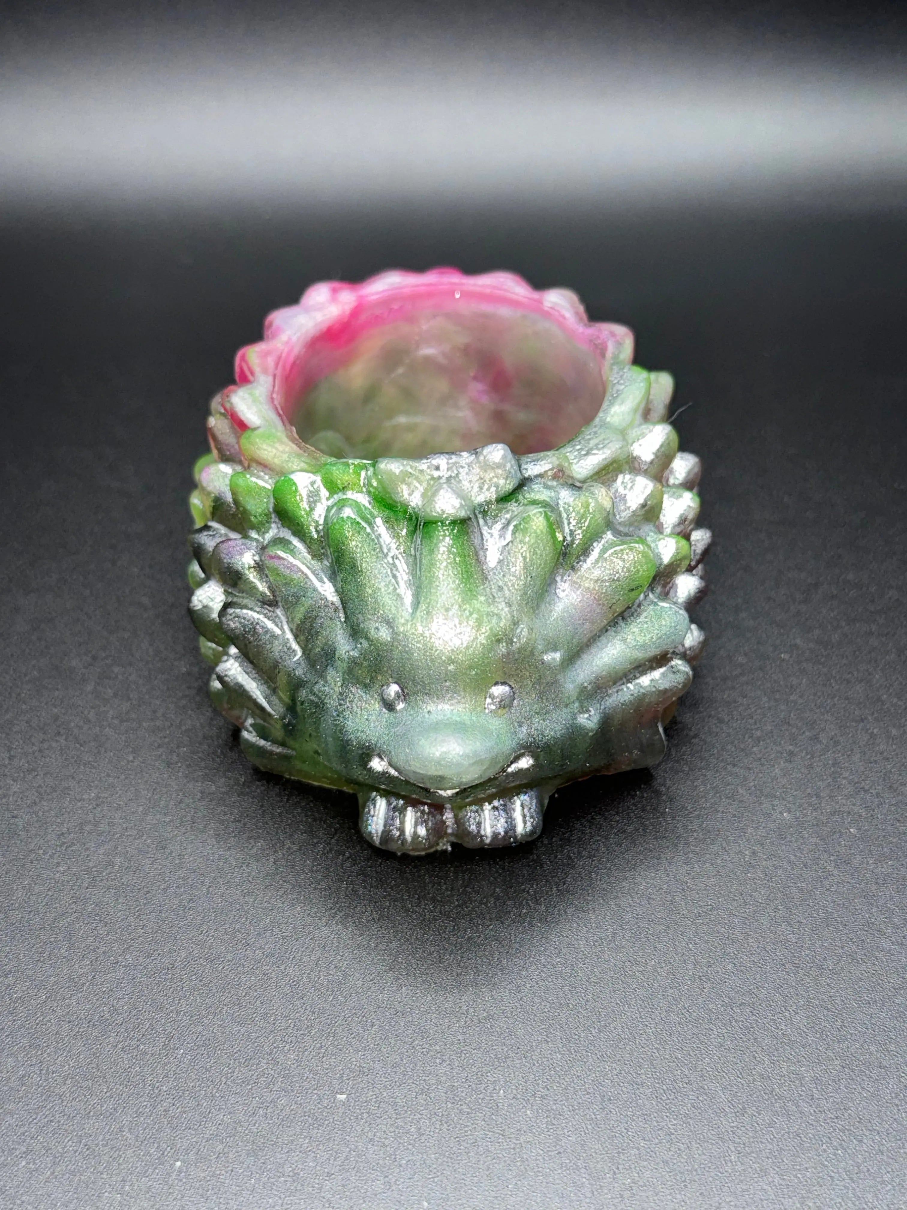Spring Duneflowers | Hedgehog Succulent Pot with Drainage Peppered Moth Studios