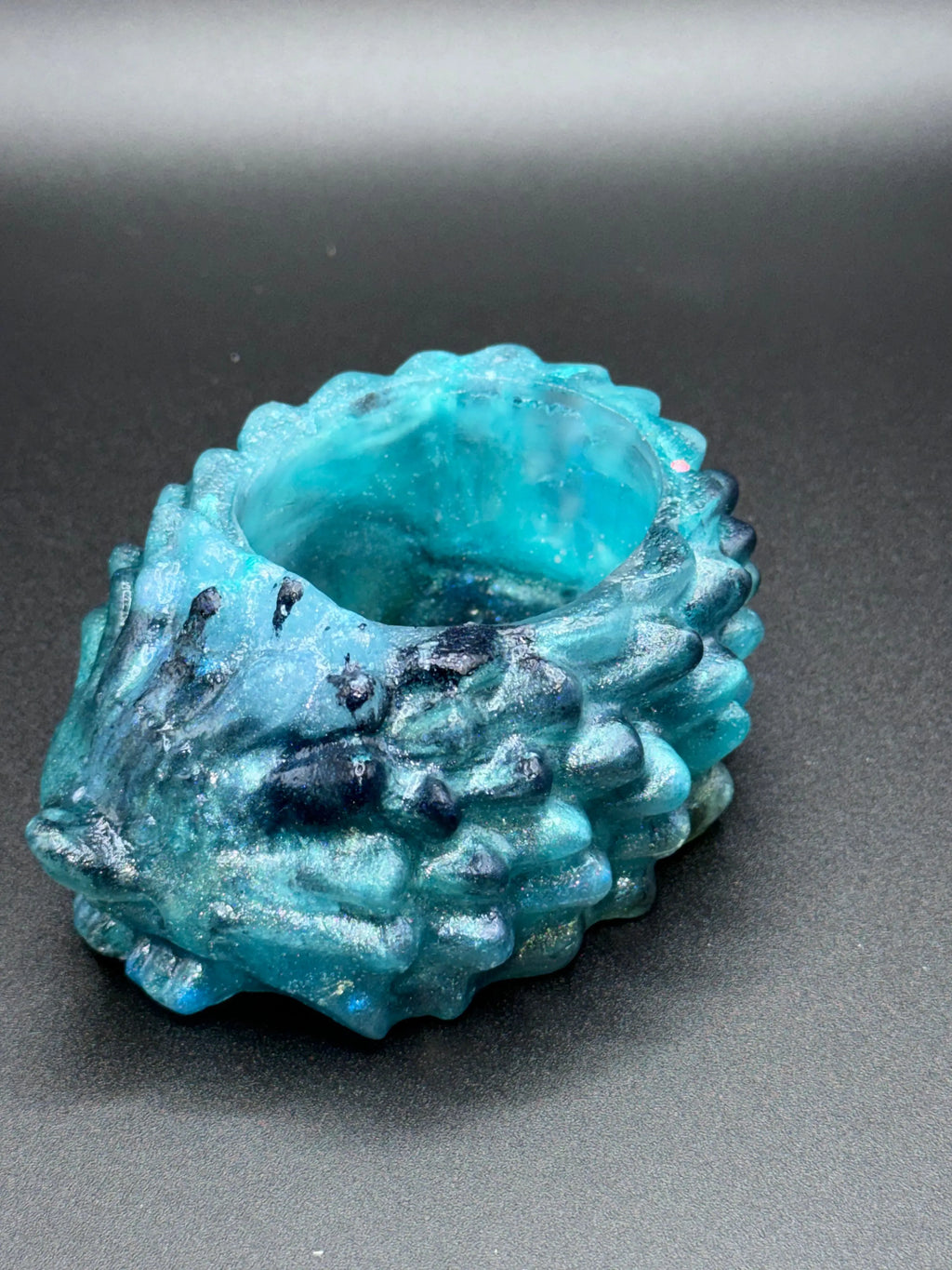 Diablo Lake | Hedgehog Pot with Drainage Peppered Moth Studios