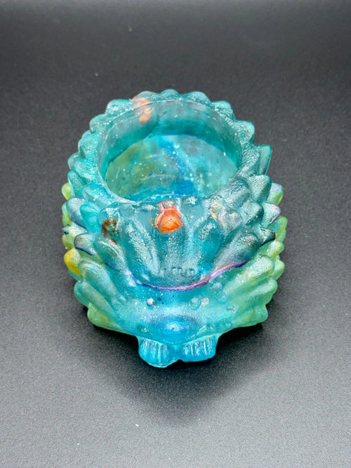 Copacetic in the 'Burgs | Hedgehog | Planter or Candle Holder Peppered Moth Studios
