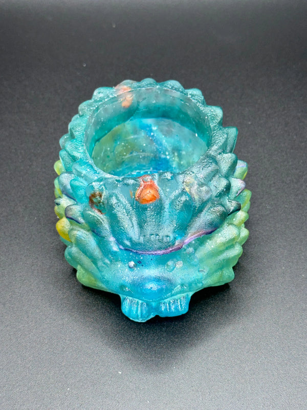 Copacetic in the 'Burgs | Hedgehog | Planter or Candle Holder Peppered Moth Studios