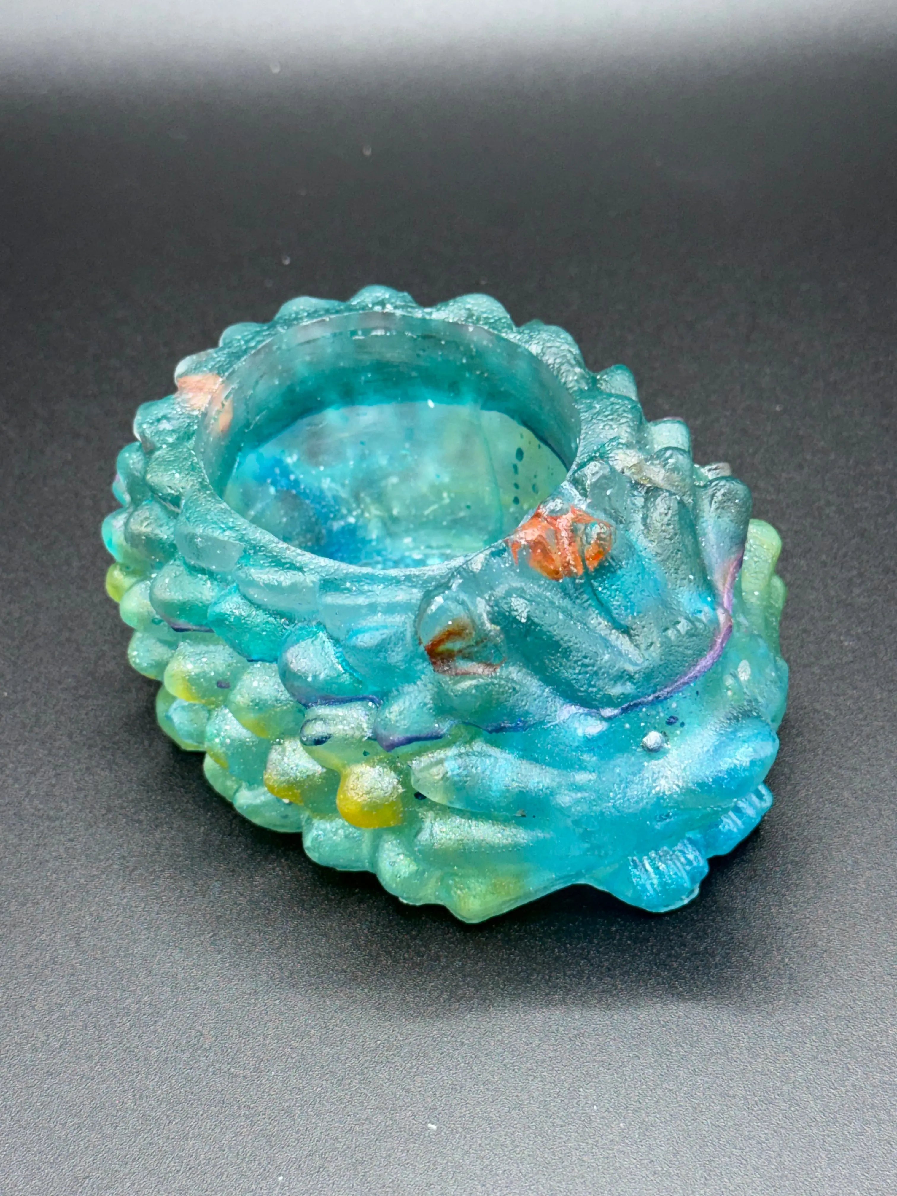 Copacetic in the 'Burgs | Hedgehog | Planter or Candle Holder Peppered Moth Studios