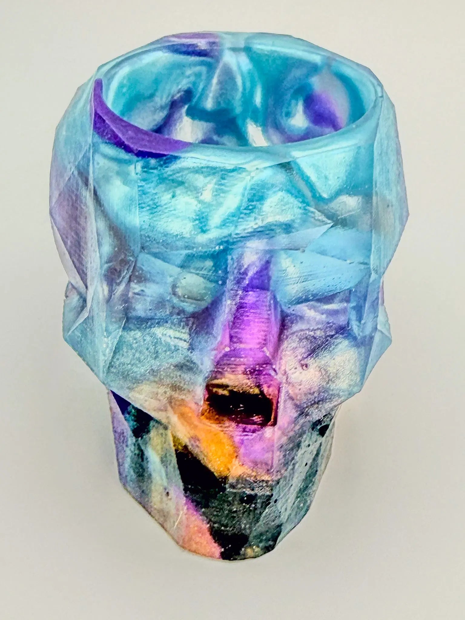 Tonight, Tonight | Multicolored | Geometric Skull Peppered Moth Studios, LLC 