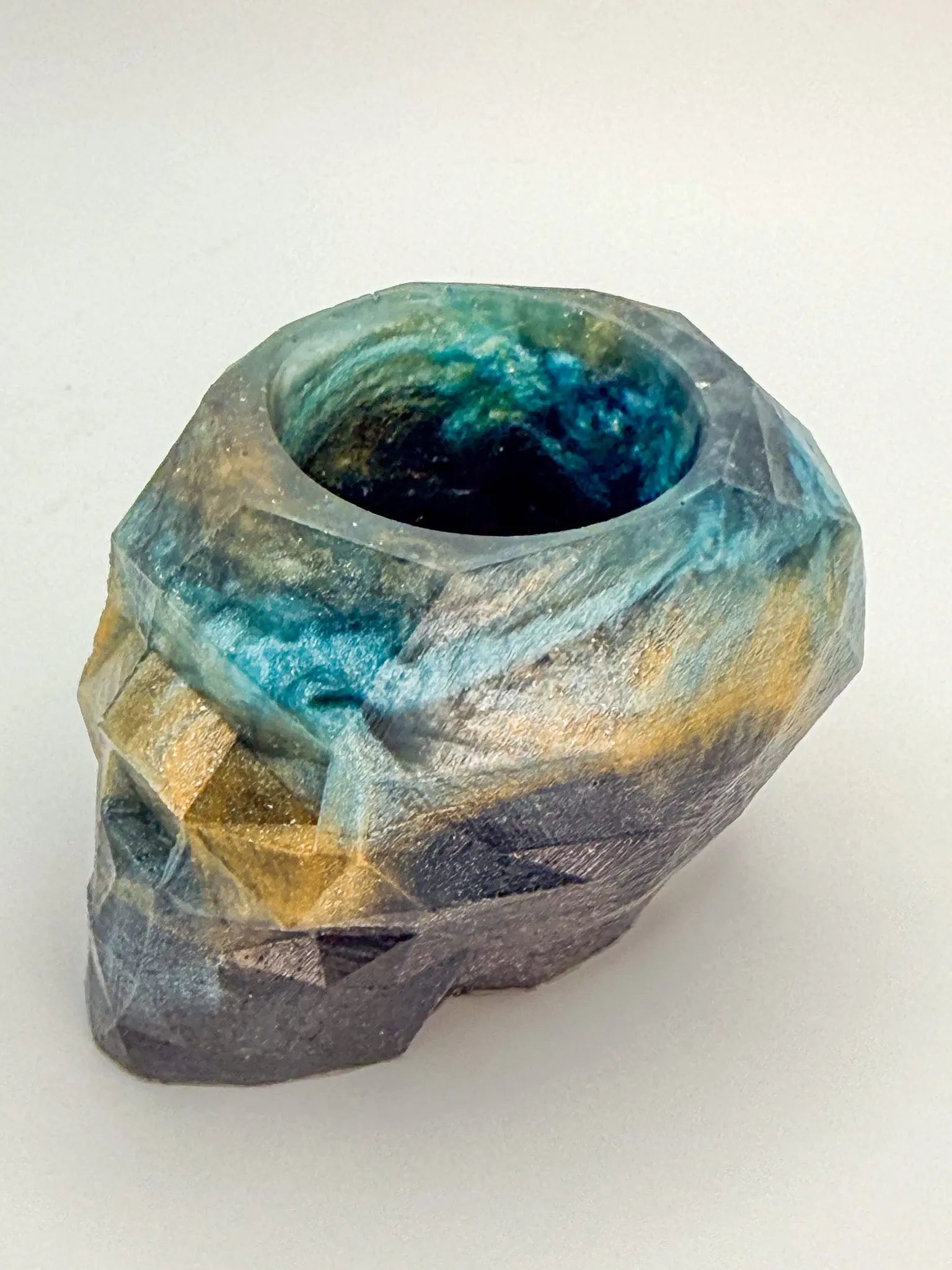 Dirt | Multicolor | Geometric Skull Peppered Moth Studios, LLC 