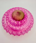Pink Nested Hobnob Resin Tray Set with Sea Urchin | 4 pieces total Peppered Moth Studios 
